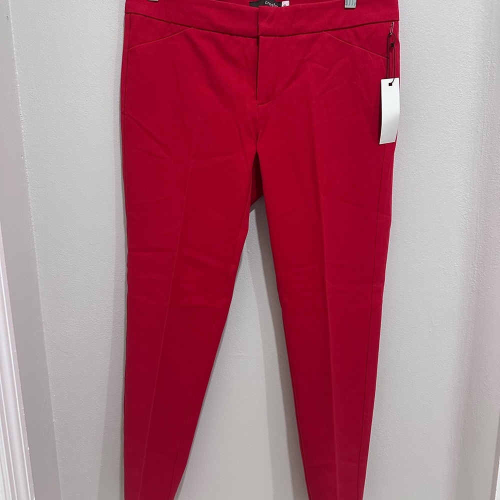 crosby. Red Ponte Trousers